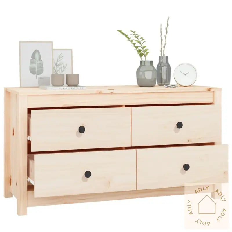 Sideskap 100X40X54 Cm Heltre Furu