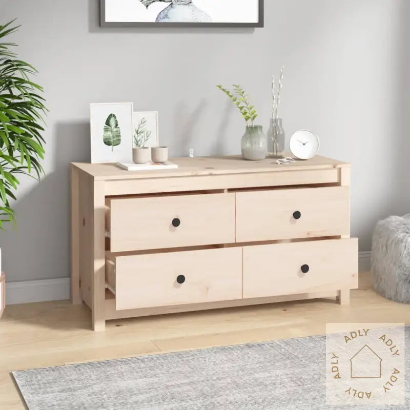 Sideskap 100X40X54 Cm Heltre Furu