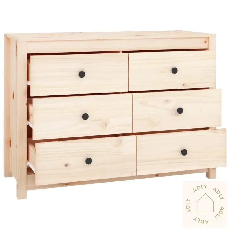Sideskap 100X40X72 Cm Heltre Furu
