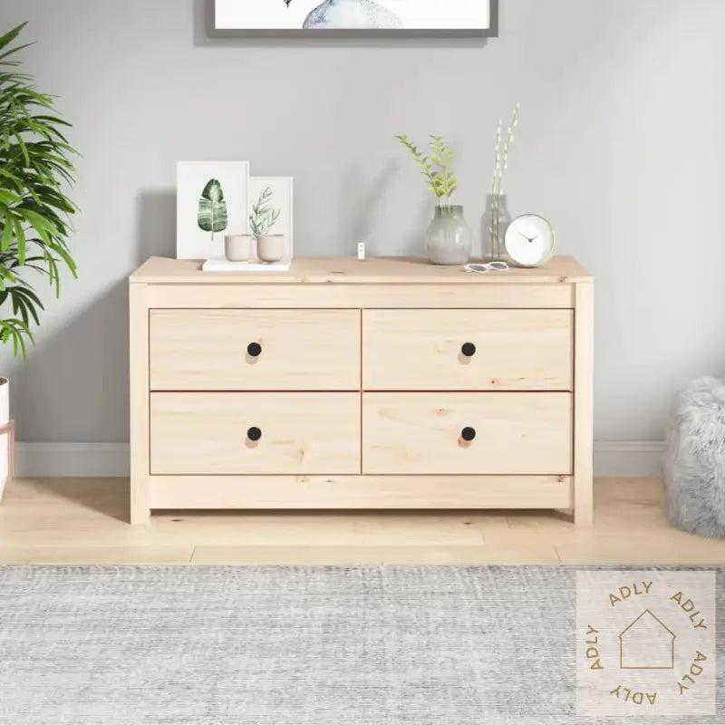 Sideskap 100X40X54 Cm Heltre Furu
