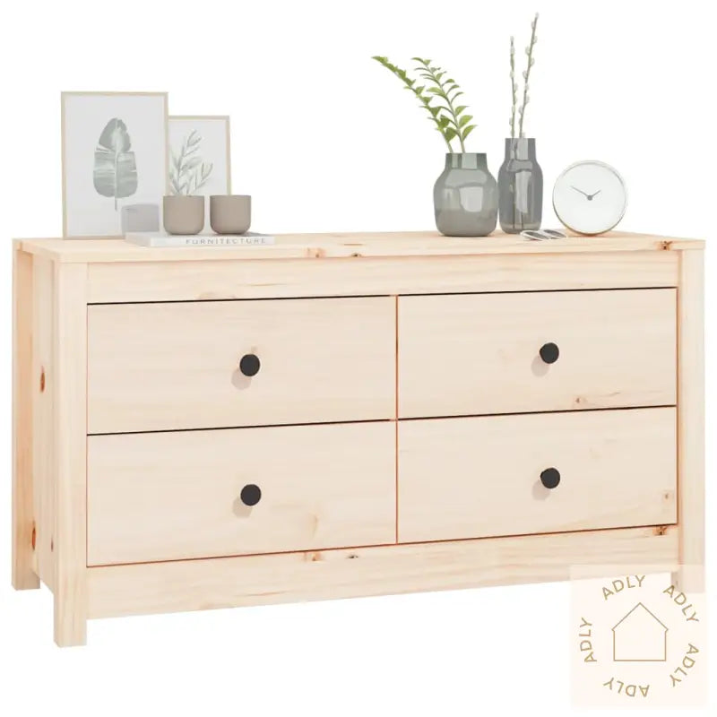 Sideskap 100X40X54 Cm Heltre Furu