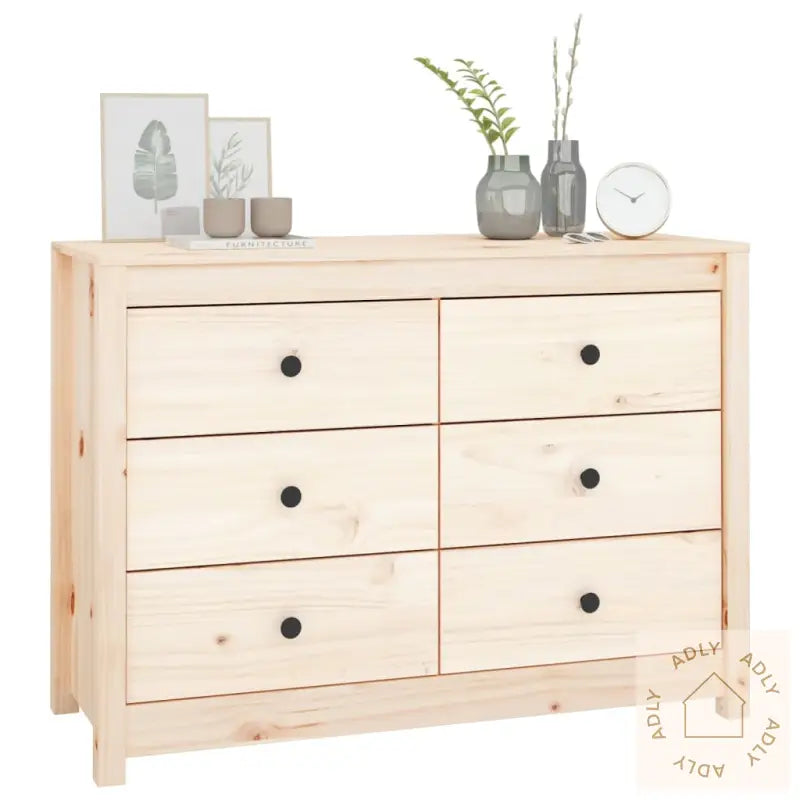 Sideskap 100X40X72 Cm Heltre Furu