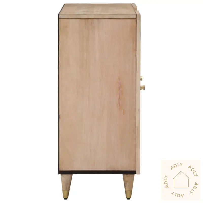 Sideskap 90X33X75 Cm Heltre Mango