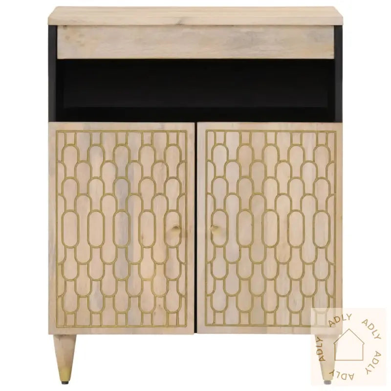 Sideskap 60X33X75 Cm Heltre Mango
