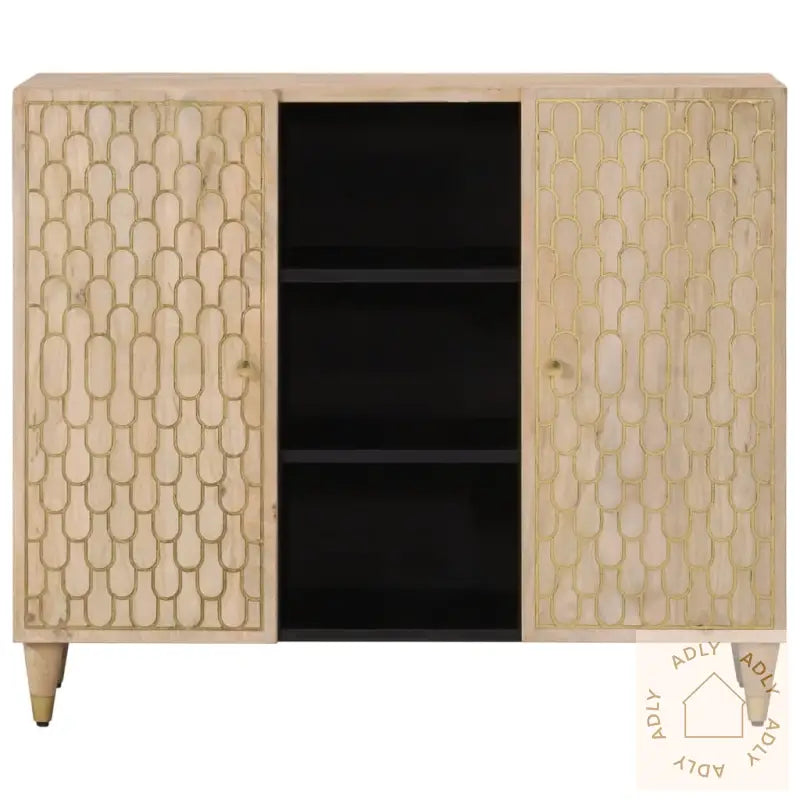 Sideskap 90X33X75 Cm Heltre Mango