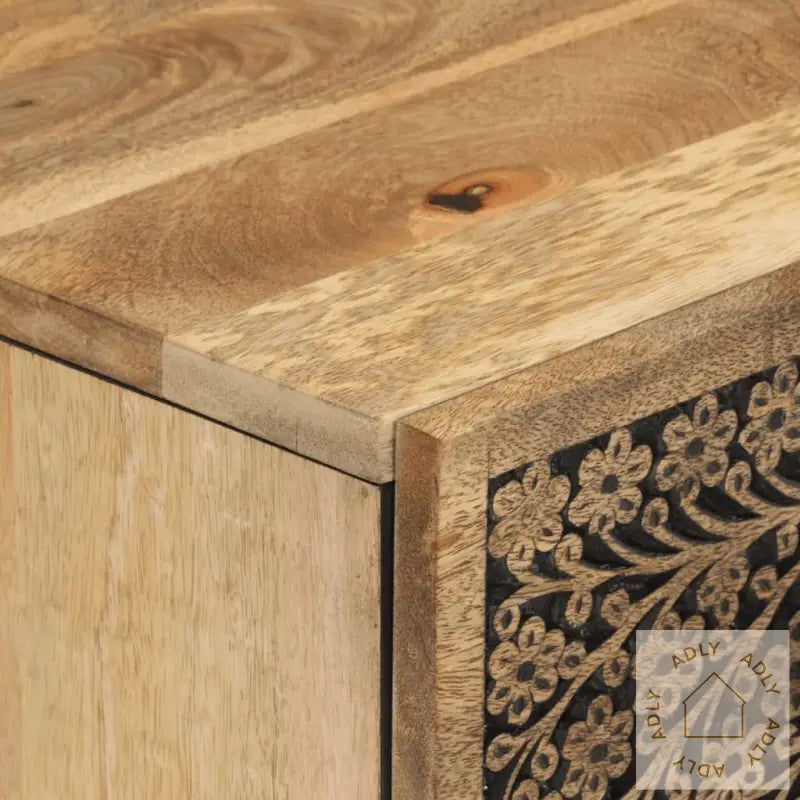 Sideskap 60X33X75 Cm Heltre Mango