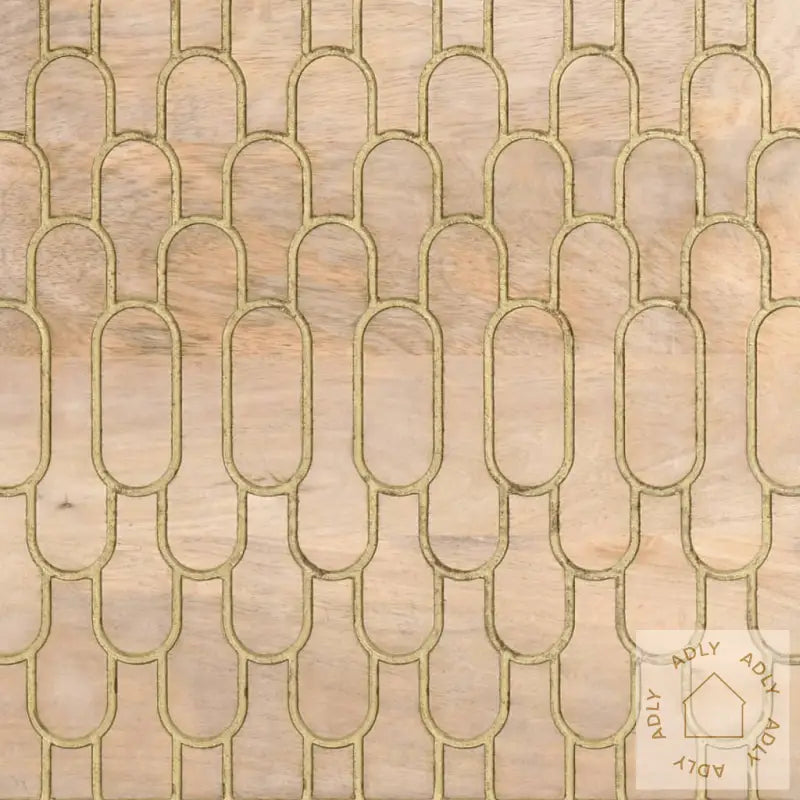Sideskap 80X33X75 Cm Heltre Mango