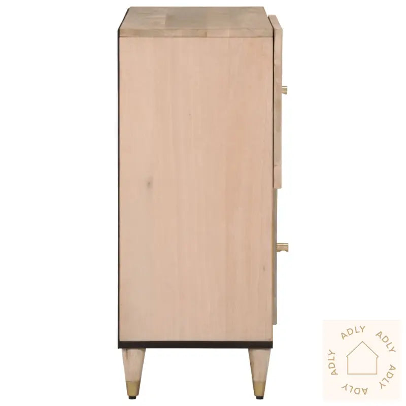 Sideskap 80X33X75 Cm Heltre Mango
