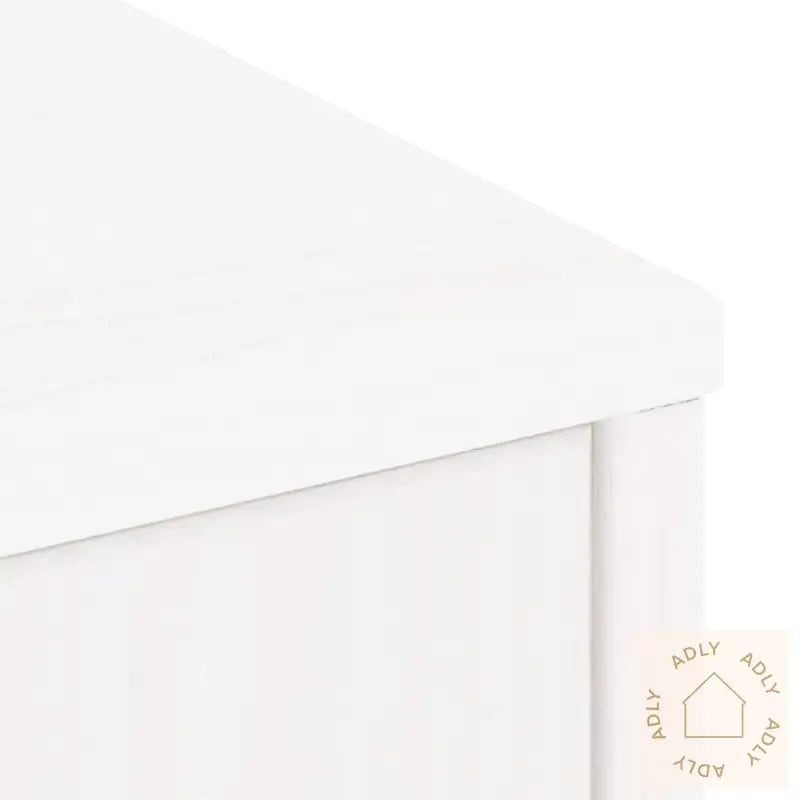Sideskap 5 Stk Odda Hvit 40X24X79 Cm Heltre Furu