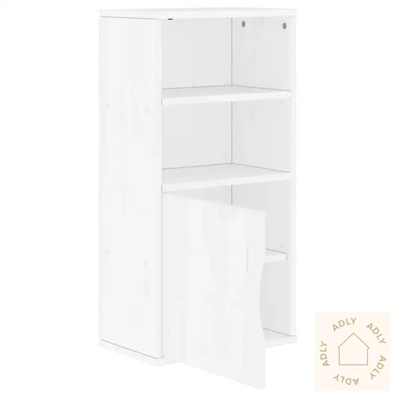Sideskap Odda Hvit 40X24X79 Cm Heltre Furu