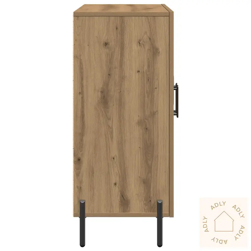 Sideboard Artisan Eik 90X34X80 Cm Lagd Av Tre