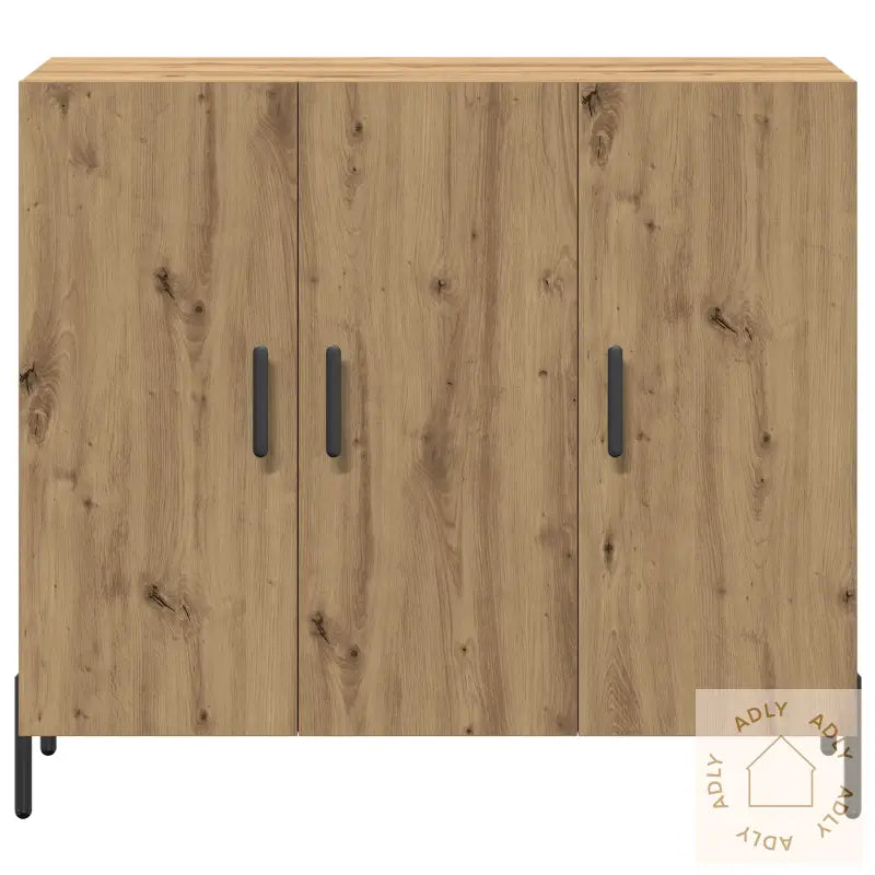 Sideboard Artisan Eik 90X34X80 Cm Lagd Av Tre