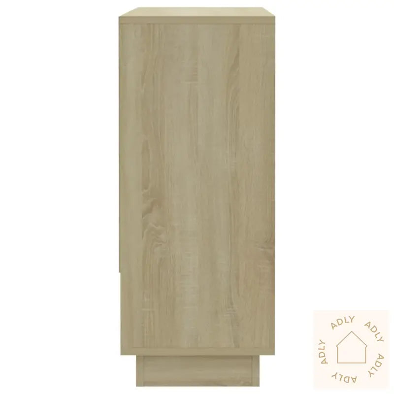 Skjenk Sonoma Eik 97X31X75 Cm Konstruert Tre