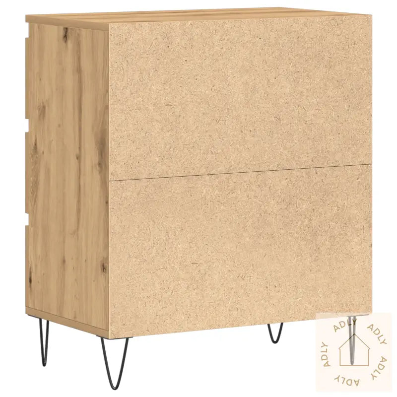 Sideboard Med Skuffer Artisan Eik 60X35X70 Cm Ingeniørtre