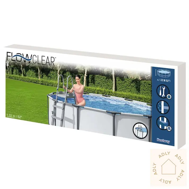Bestway Bassengstige Flowclear 4-Trinns 132 Cm