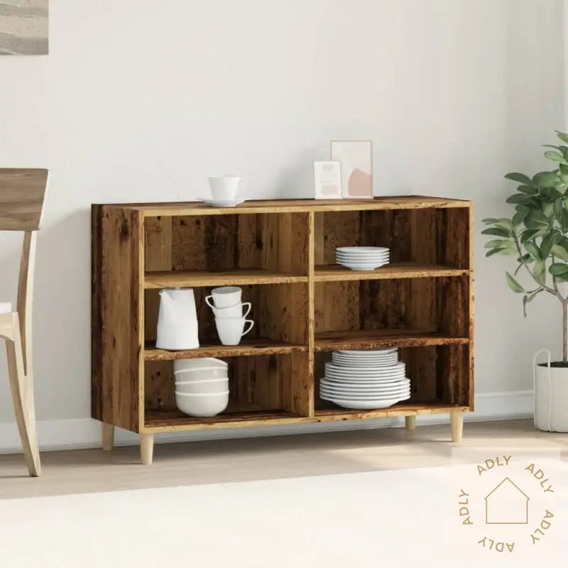 Skjenk Gammelt Tre 103,5X35X70 Cm Konstruert Tre