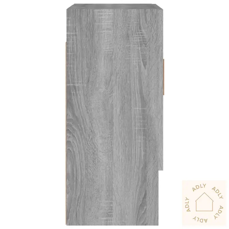 Veggskap Grå Sonoma 60X31X70 Cm Konstruert Tre