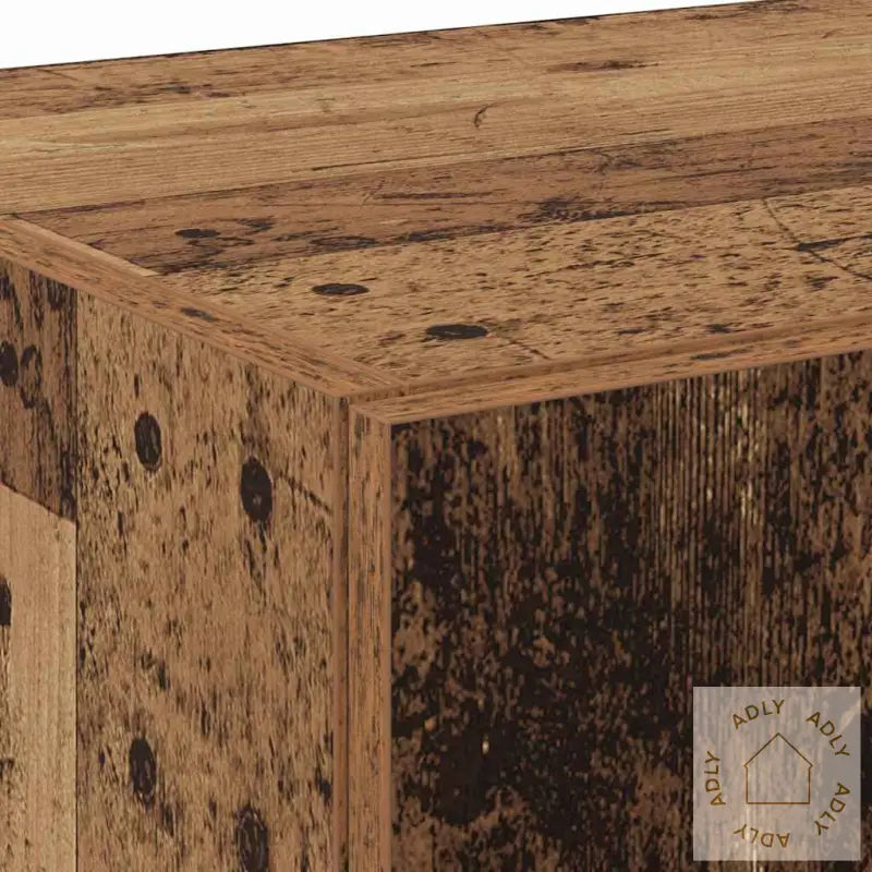 Skap Old Wood 70X42.5X185 Cm Konstruert Tre