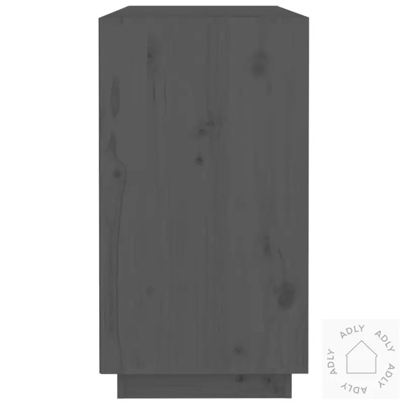 Skjenk Grå 100X40X75 Cm Heltre Furu