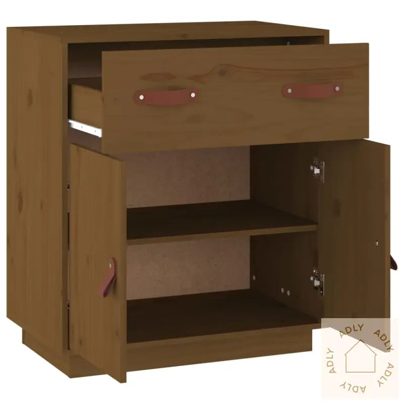 Skjenk Honningbrun 65,5X40X75 Cm Heltre Furu