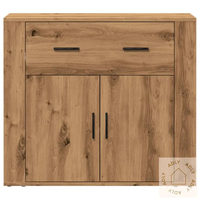 Skjenk Artisan Eik 80X33X70 Cm Konstruert Tre