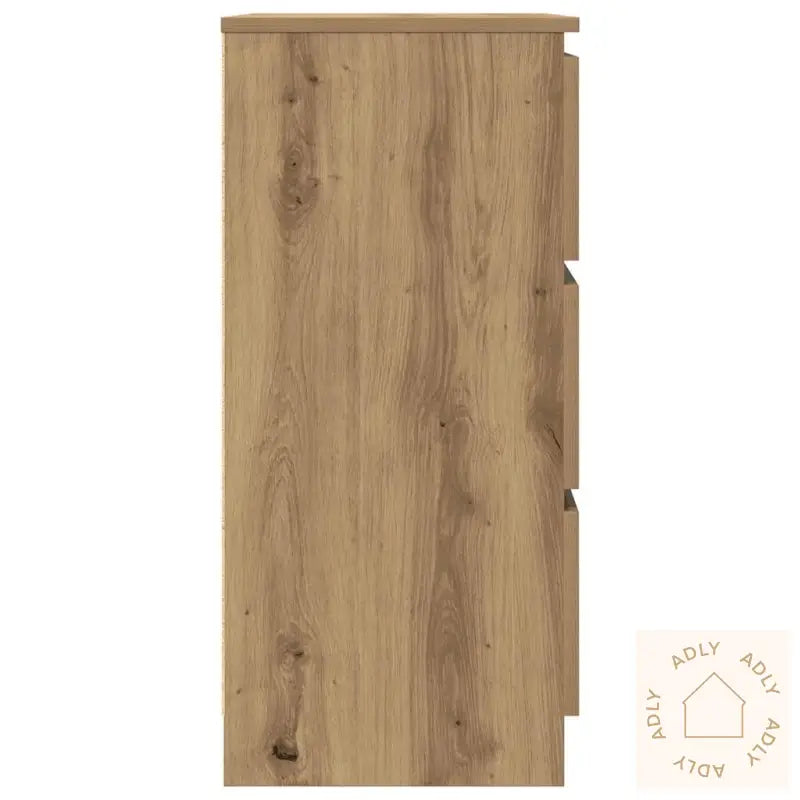 Skjenk Artisan Eik 60X35X76 Cm Konstruert Tre