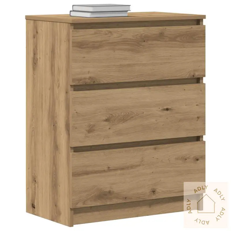 Skjenk Artisan Eik 60X35X76 Cm Konstruert Tre