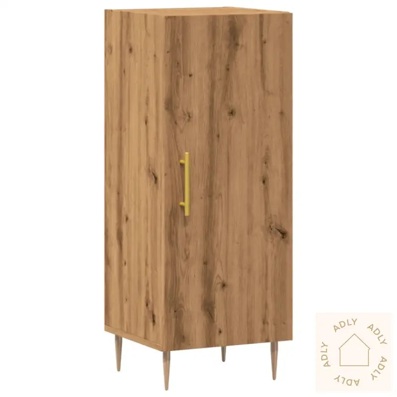 Skjenk Artisan Eik 34,5X34X90 Cm Konstruert Tre