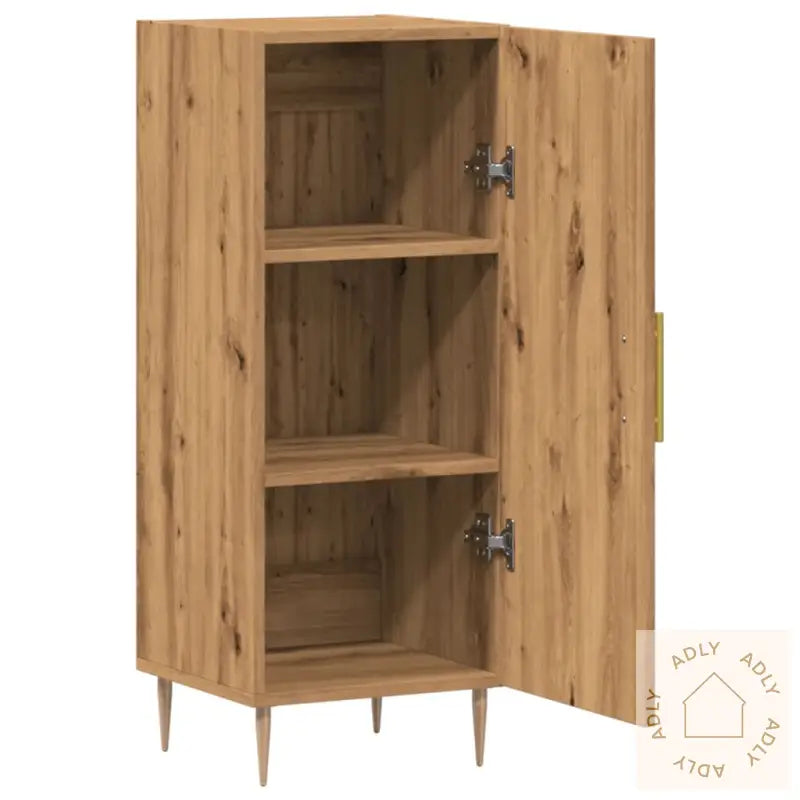 Skjenk Artisan Eik 34,5X34X90 Cm Konstruert Tre