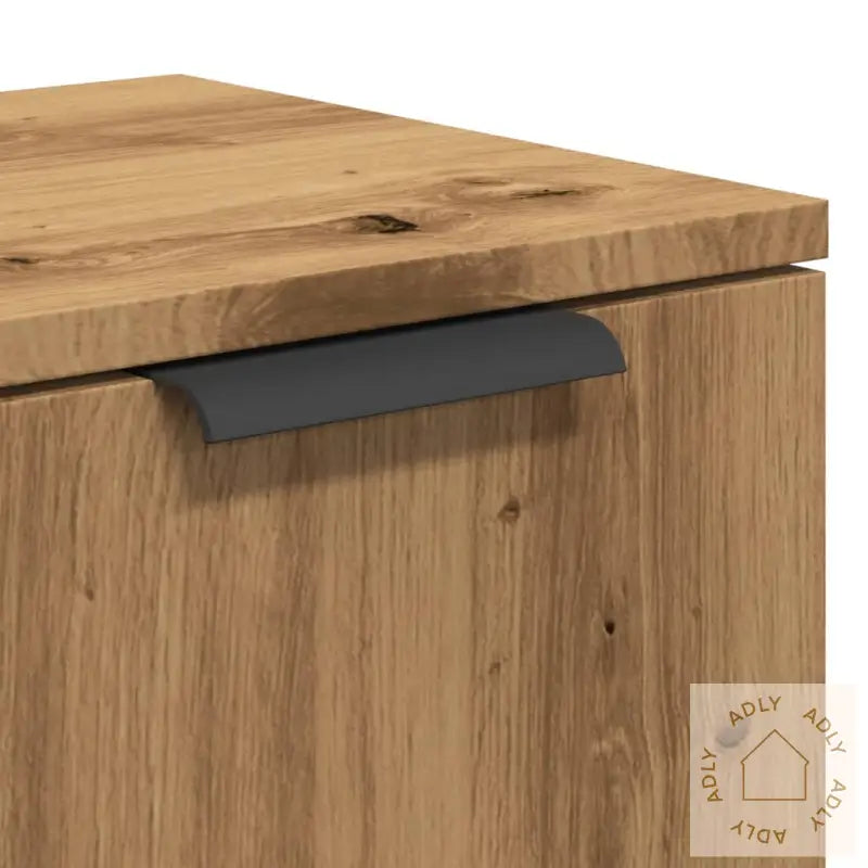 Skjenk Artisan Eik 90,5X30X70 Cm Konstruert Tre
