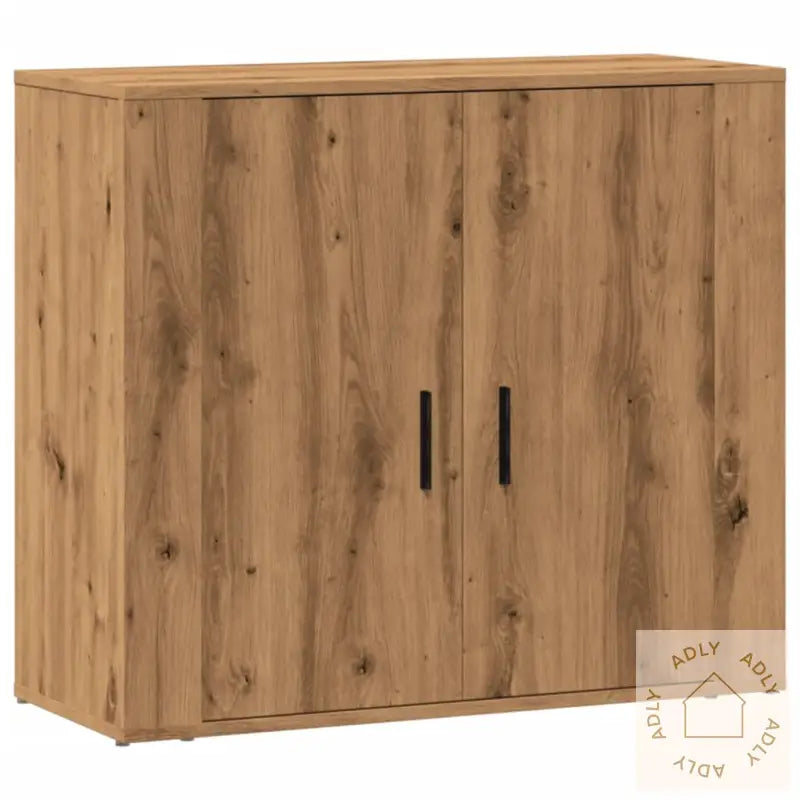 Skjenk Artisan Eik 80X33X70 Cm Konstruert Tre