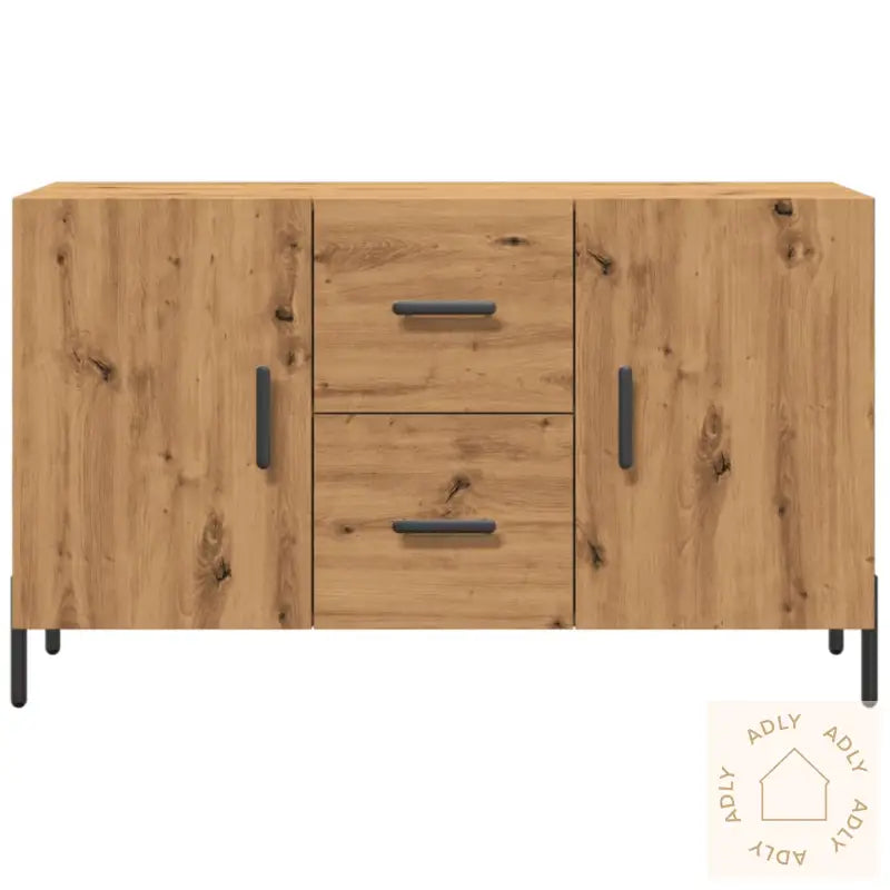 Skjenk Artisan Eik 100X36X60 Cm Konstruert Tre