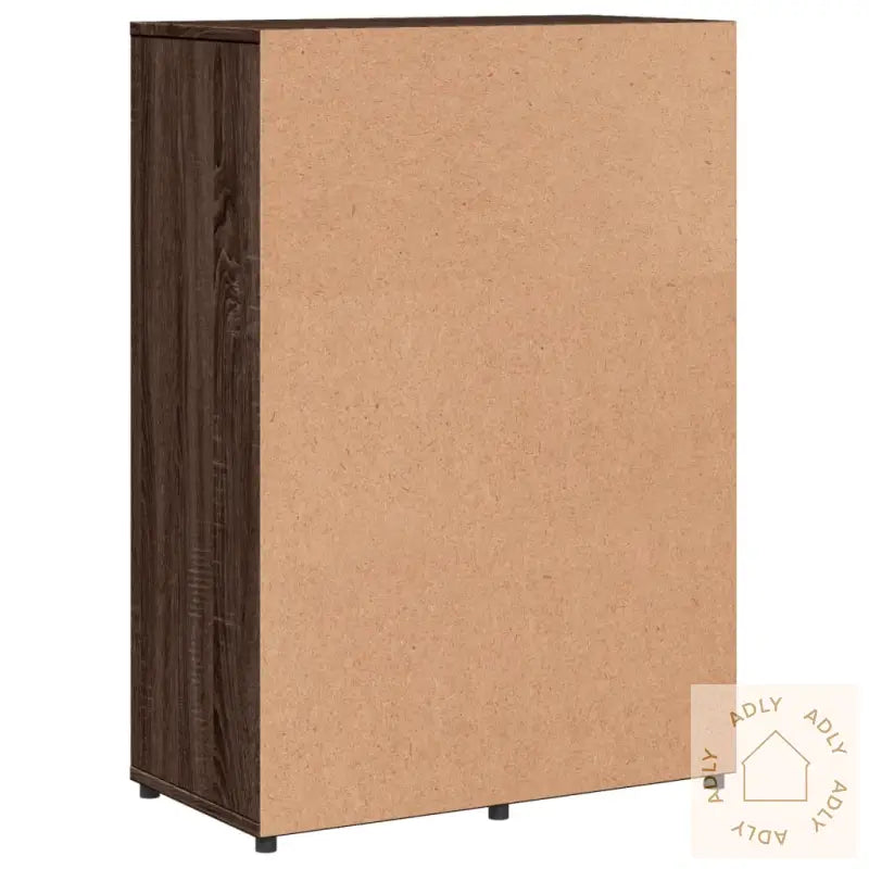 Skjenk Brun Eik 60X31X84 Cm Konstruert Tre
