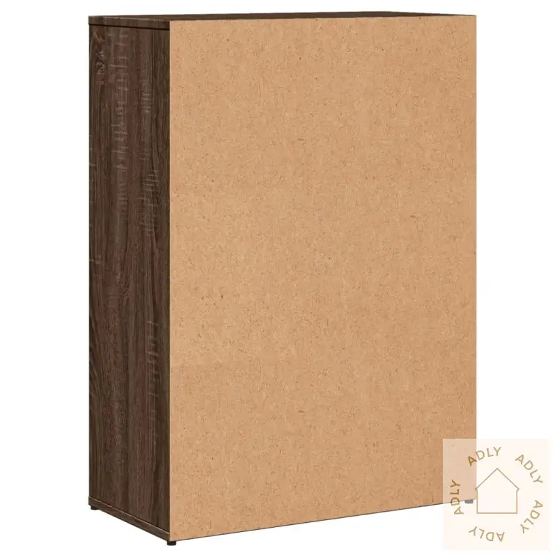 Skjenk Brun Eik 60X30X84 Cm Konstruert Tre