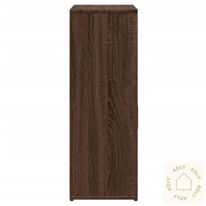 Skjenk Brun Eik 60X30X84 Cm Konstruert Tre