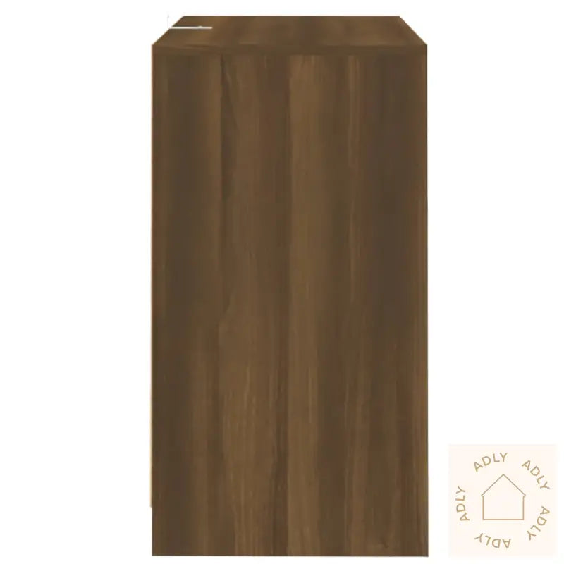 Skjenker 2 Stk Brun Eik 70X41X75 Cm Konstruert Tre