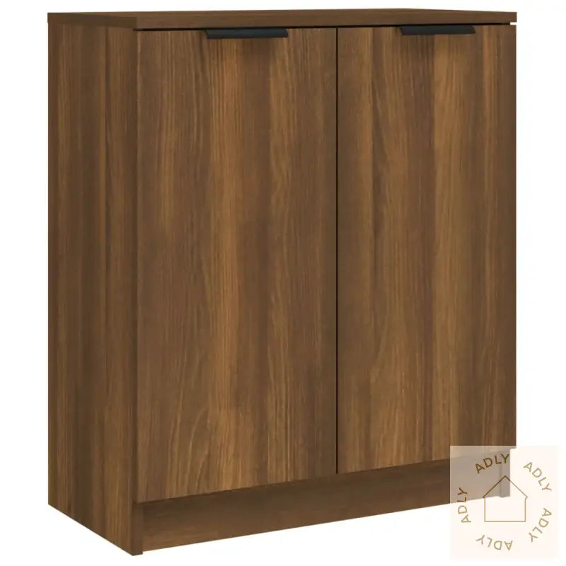 Skjenk Brun Eik 60X30X70 Cm Konstruert Tre