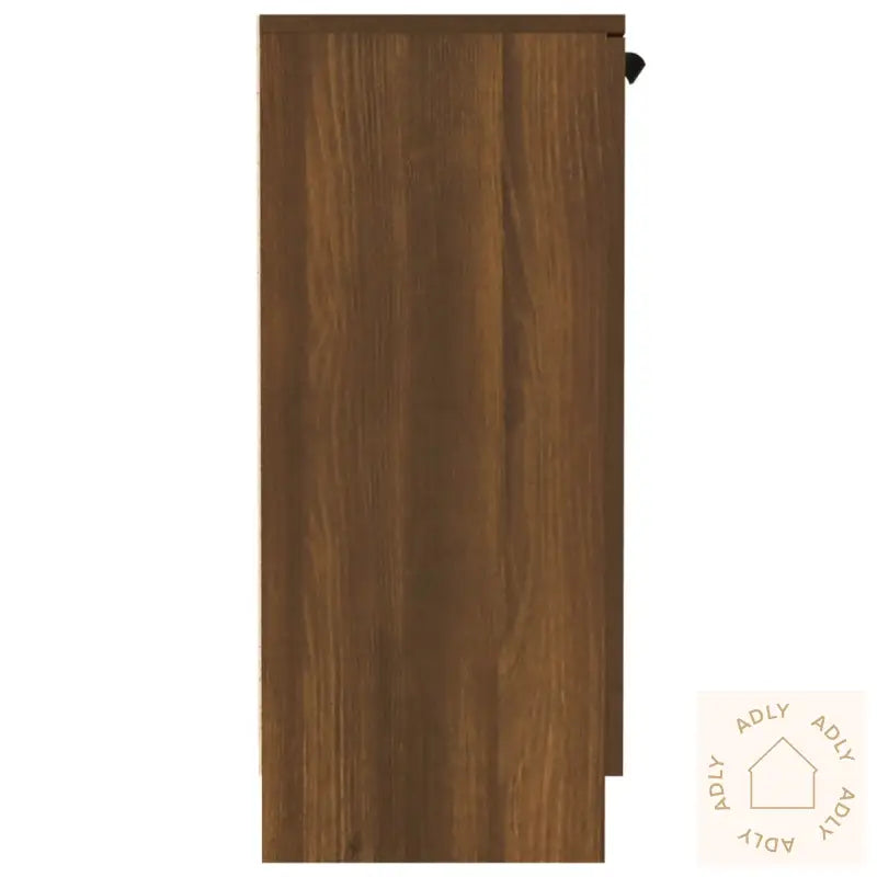 Skjenk Brun Eik 60X30X70 Cm Konstruert Tre