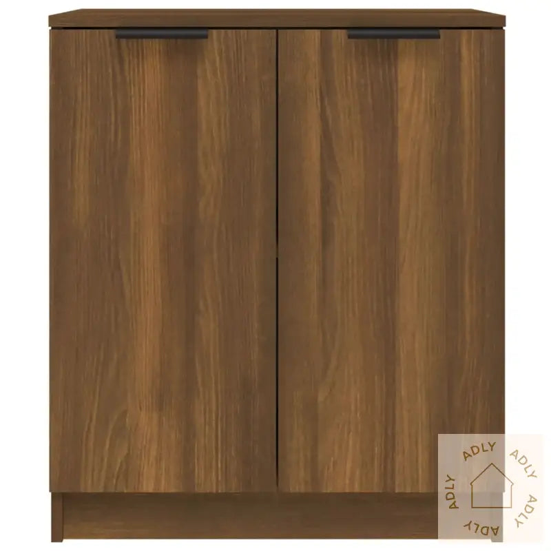 Skjenk Brun Eik 60X30X70 Cm Konstruert Tre
