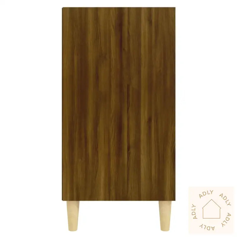 Skjenk Brun Eik 57X35X70 Cm Konstruert Tre