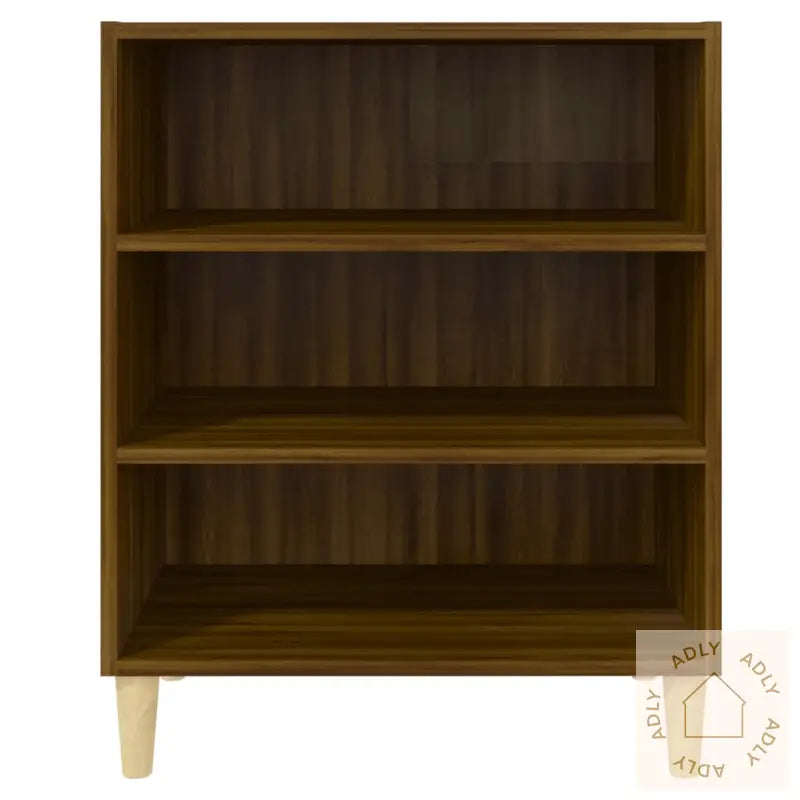 Skjenk Brun Eik 57X35X70 Cm Konstruert Tre
