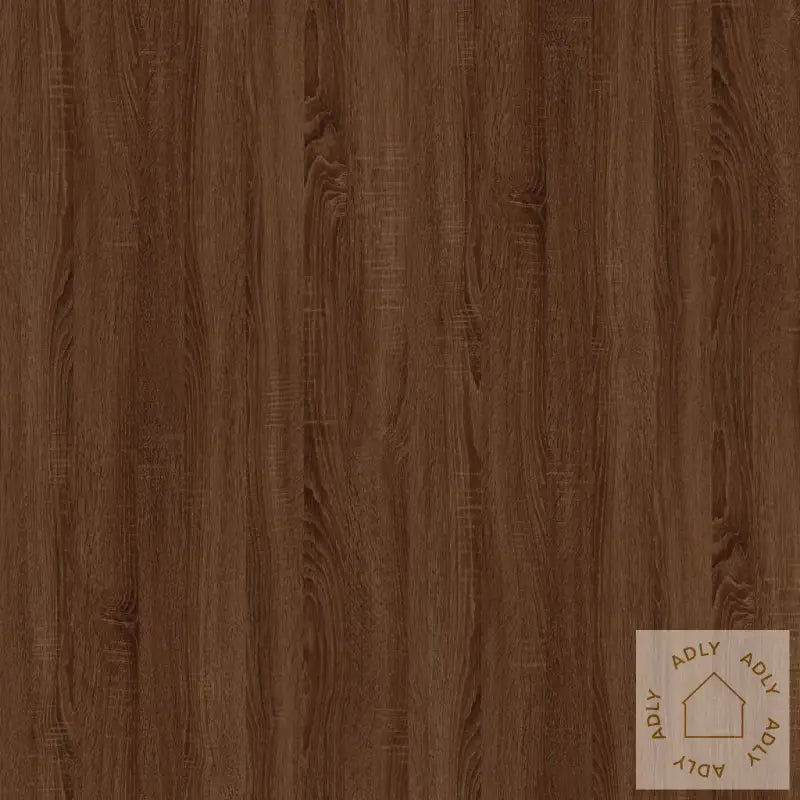 Skjenk Brun Eik 100X33X59,5 Cm Konstruert Tre