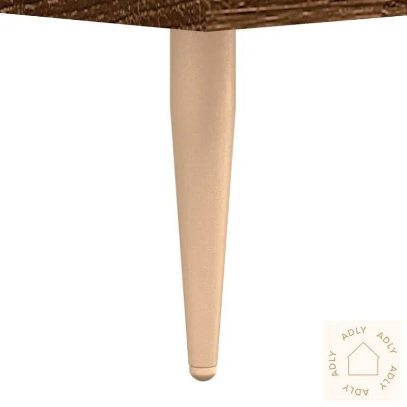 Skjenk Brun Eik 69,5X34X90 Cm Konstruert Tre