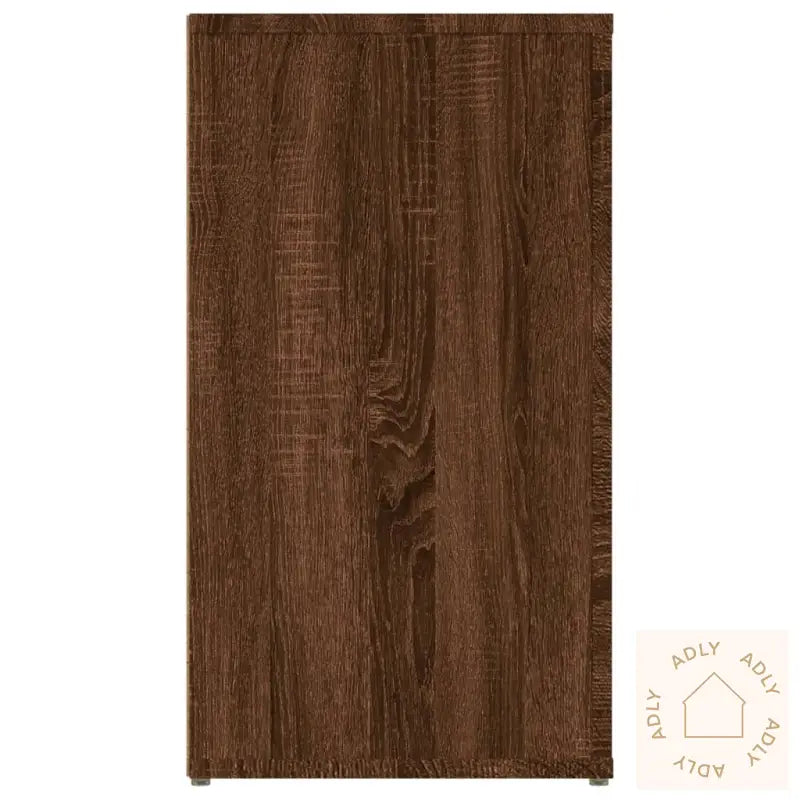 Skjenk Brun Eik 100X33X59,5 Cm Konstruert Tre