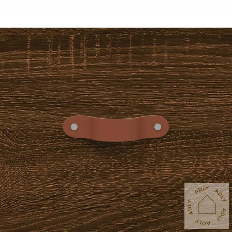 Skjenk Brun Eik 69,5X34X90 Cm Konstruert Tre