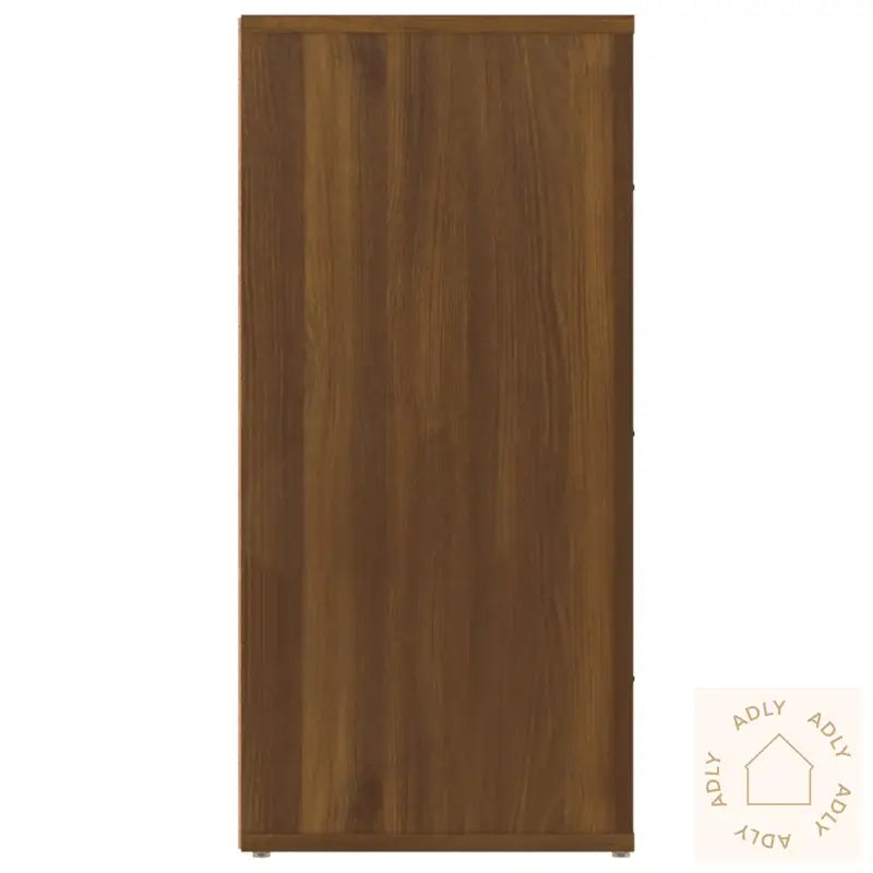Skjenk Brun Eik 40X33X70 Cm Konstruert Tre