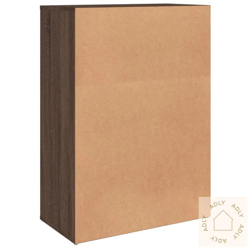 Skjenker 2 Stk Brun Eik 60X31X84 Cm Konstruert Tre