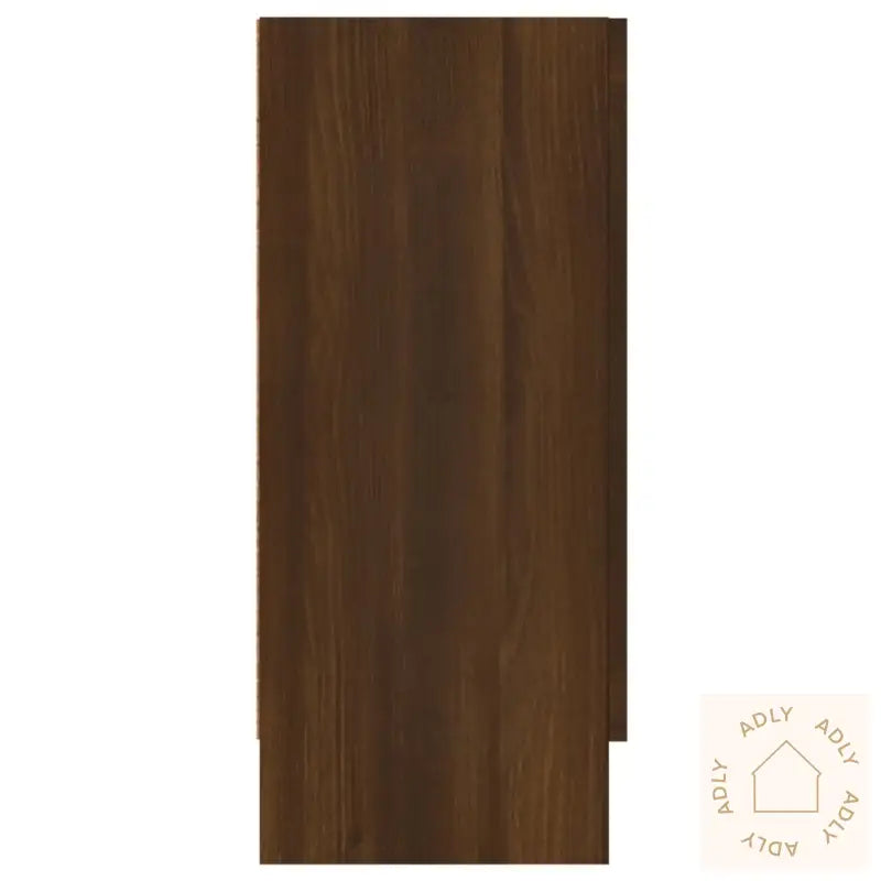 Skjenk Brun Eik 120X30,5X70 Cm Konstruert Tre
