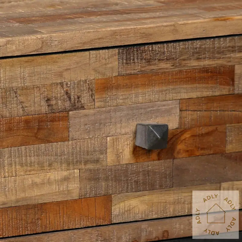 Sideskap Med 6 Skuffer Heltre Gjenvunnet Teak 70X30X76 Cm