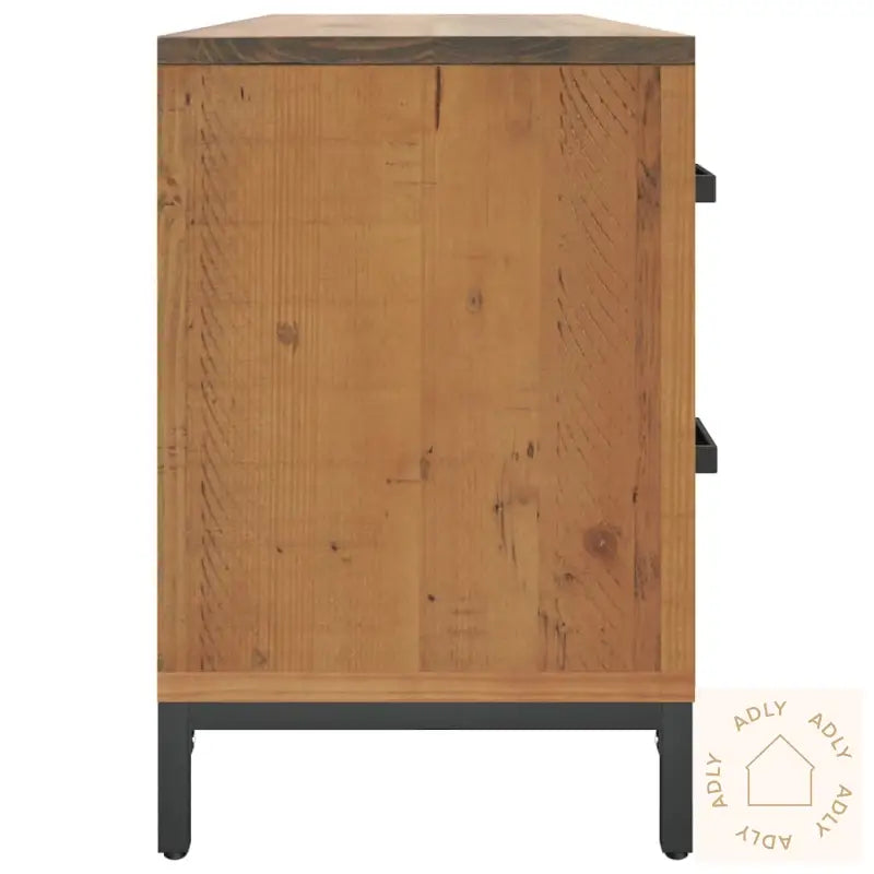 Skjenken Brun 110X30X45 Cm Heltre Furu